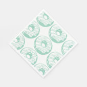 Servilleta de papel donuts  servet (Hoek)