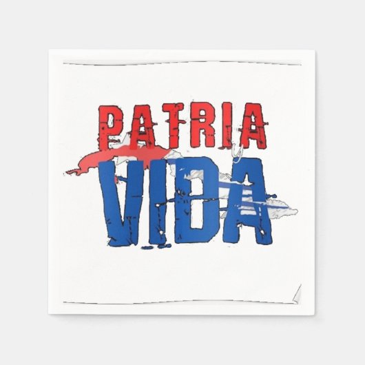 Servilleta Patria y vida Servet (Voorkant)