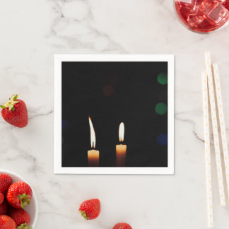 Servilleta personalizada con fotografía bokeh servet