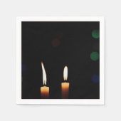 Servilleta personalizada con fotografía bokeh servet (Voorkant)