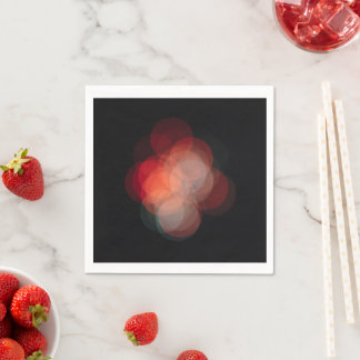 Servilleta personalizada con fotografía bokeh servet
