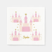 Servilletas con Diseño de Castillo de Princesa Servet (Voorkant)