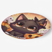 Servilletas Gato Negro Papieren Bordje