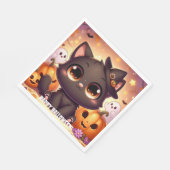 Servilletas Gato Negro Servet (Hoek)