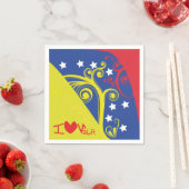 Servilletas I Love Venezuela Servet (Insitu)