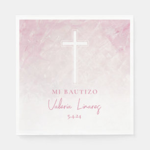 Servilletas Mi Bautizo Rosita Spaanse servetten