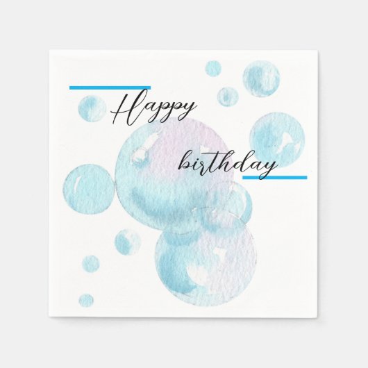 Servilletas para cumpleaños de marineros servet (Voorkant)