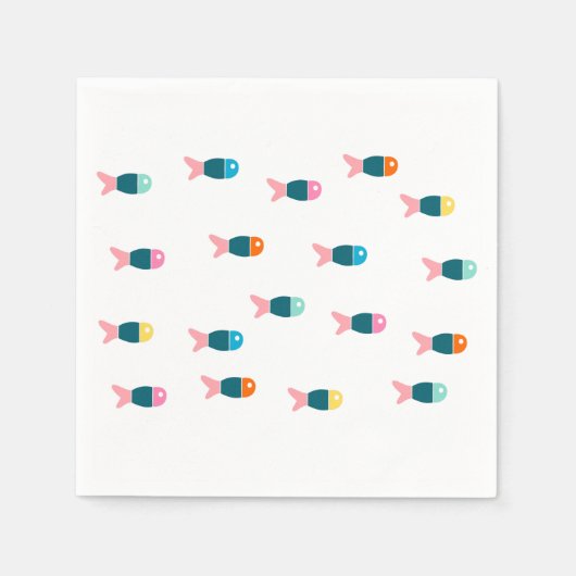 Servilletas peces servet (Voorkant)