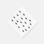 Servilletas peces servet (Hoek)