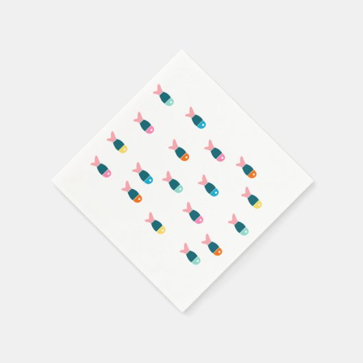 Servilletas peces servet (Hoek)