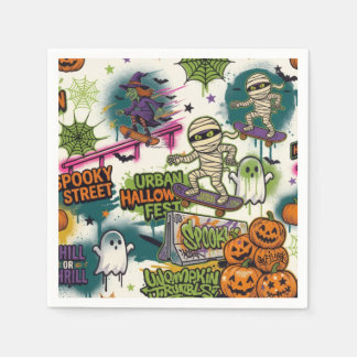 servilletas urban halloween servet