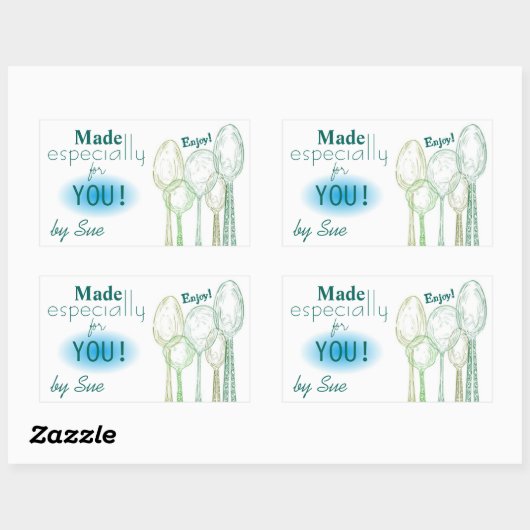 Serving Lepels Custom Gift Stickers (Vel)