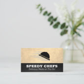 Serving Plater Moving | Catering en voeding Visitekaartje (Staand voorkant)