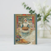 -serving-Thanksgiving Briefkaart (Staand voorkant)