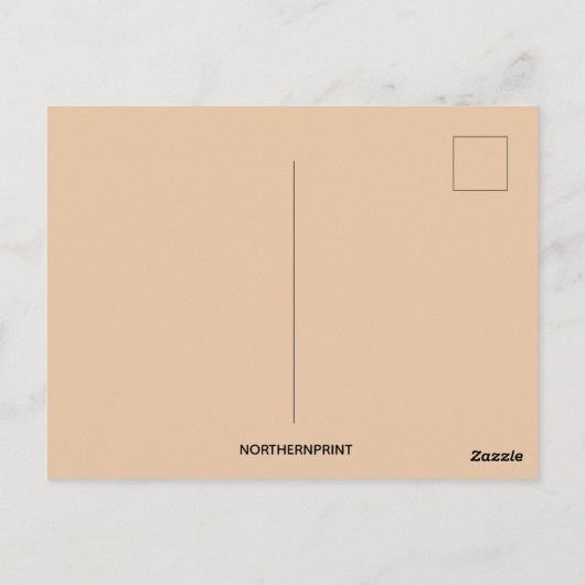 -serving-Thanksgiving Briefkaart (Achterkant)