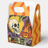 "Serving Up Scares" Replica uit de jaren 50 Bedankdoosjes (Geopend)