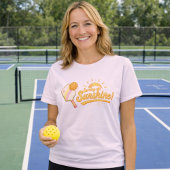 Serving Up Sunshine - Sunny Pastel Pickleball Life T-shirt