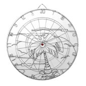 servisch cyrillisch eiland dartbord (Voorkant)