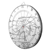 servisch cyrillisch eiland dartbord (Voorkant Rechts)