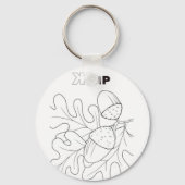 servisch cyrillisch zuur sleutelhanger (Voorkant)