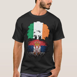 Servisch Iers Iers Iers - boomstammen T-shirt