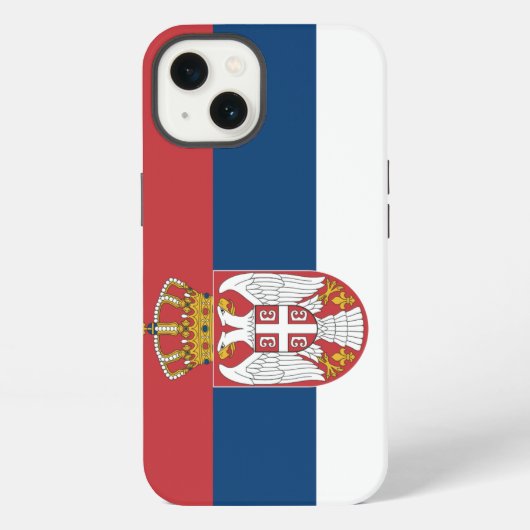 Servisch iPhone Hoesje (Achterkant)