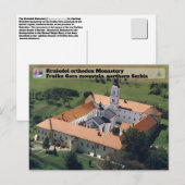 SERVISCH KLOOSTERS - Krušedol orthodox klooster Briefkaart (Voorkant / Achterkant)