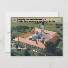 SERVISCH KLOOSTERS - Krušedol orthodox klooster Briefkaart
