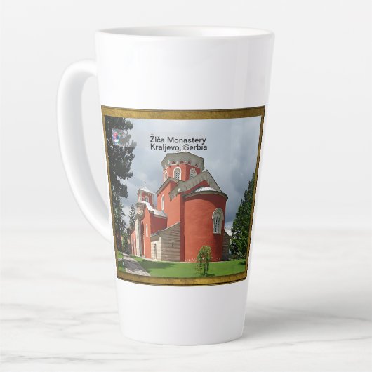 SERVISCH KLOOSTERS - Žiča klooster orthodox Latte Mok (Linkerhoek)