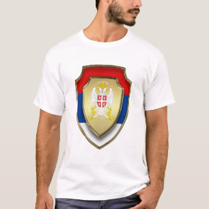 Servisch middeleeuws schild  Servië wapen 2 T-shirt