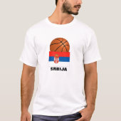 Servisch nationaal honkbalteam t-shirt (Voorkant)