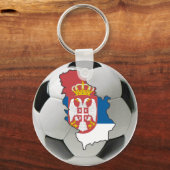 Servisch nationaal team sleutelhanger (Voorkant)