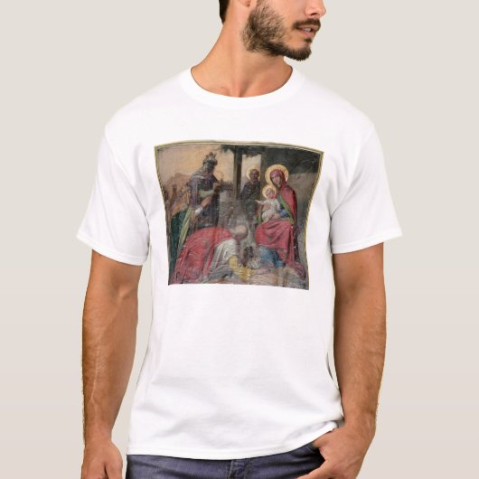 Servisch-orthodoxe icongrafie bij de kerk van Valj T-shirt (Voorkant)