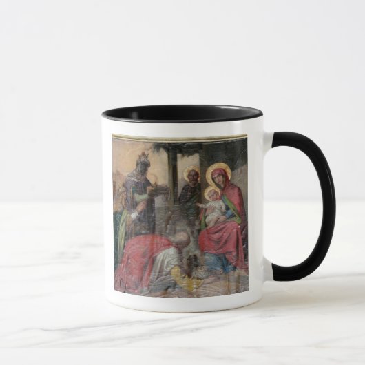 Servisch-orthodoxe iconografie in de kerk van Valj Mok (Rechts)