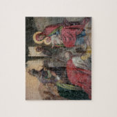 Servisch-orthodoxe icoonschildering in de kerk van legpuzzel (Verticaal)