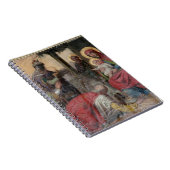 Servisch-orthodoxe icoonschildering in de kerk van notitieboek (Rechterzijde)