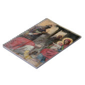 Servisch-orthodoxe icoonschildering in de kerk van notitieboek (Linkerzijde)