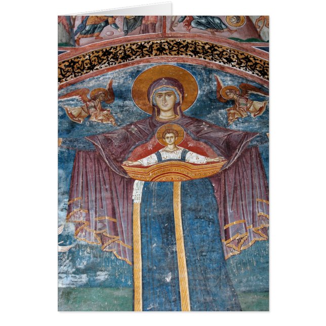 Servisch-orthodoxe kerk en een UNESCO-locatie, (Voorkant)