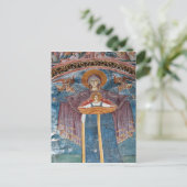 Servisch-orthodoxe kerk en een UNESCO-locatie, Briefkaart (Staand voorkant)