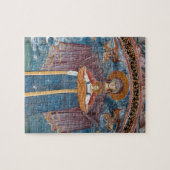 Servisch-orthodoxe kerk en een UNESCO-locatie, Legpuzzel (Horizontaal)