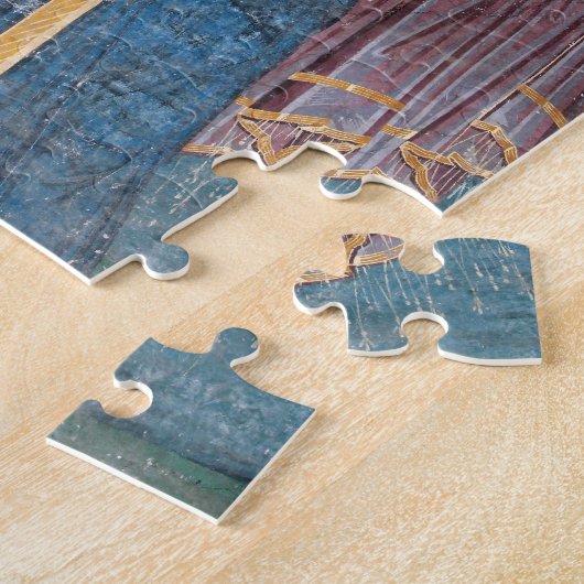 Servisch-orthodoxe kerk en een UNESCO-locatie, Legpuzzel (Zijkant)