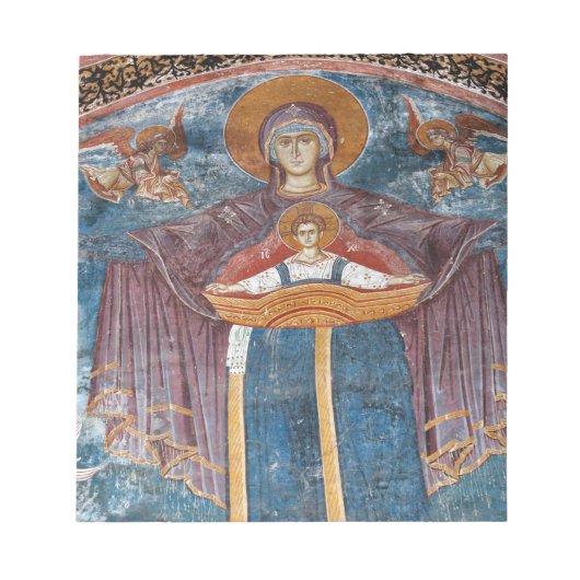 Servisch-orthodoxe kerk en een UNESCO-locatie, Notitieblok (Voorkant)