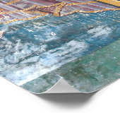 Servisch-orthodoxe kerk en een UNESCO-locatie, Poster (Hoek)