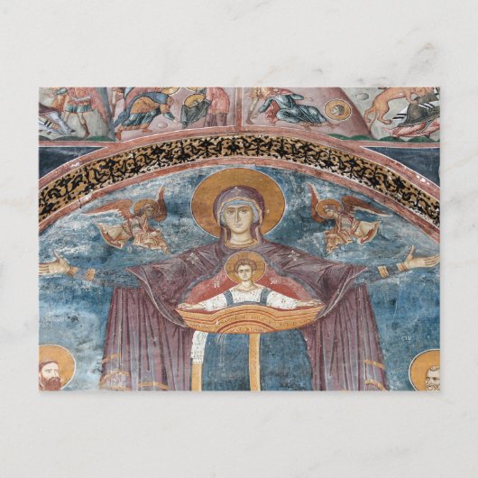 Servisch-orthodoxe Kerk, en een UNESCO-site, 2 Briefkaart (Voorkant)