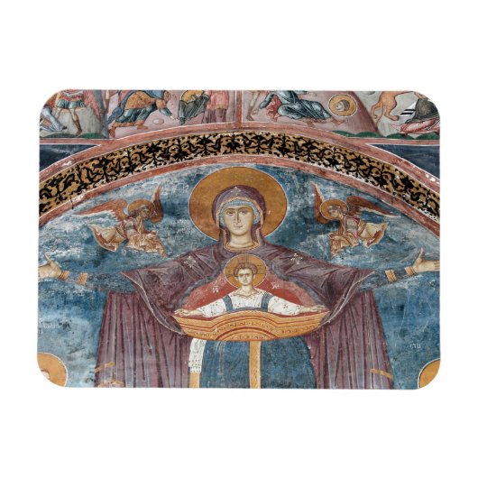 Servisch-orthodoxe Kerk, en een UNESCO-site, 2 Magneet (Horizontaal)