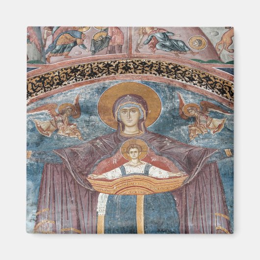 Servisch-orthodoxe Kerk, en een UNESCO-site, 2 Magneet (Voorkant)