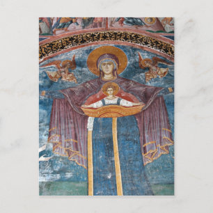 Servisch-orthodoxe Kerk, en een UNESCO-site, Briefkaart