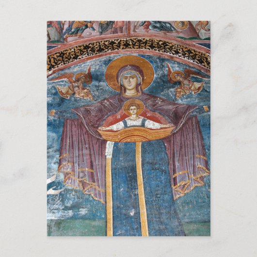 Servisch-orthodoxe Kerk, en een UNESCO-site, Briefkaart (Voorkant)