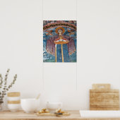 Servisch-orthodoxe Kerk, en een UNESCO-site, Poster (Keuken)