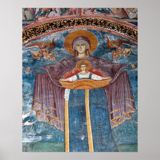 Servisch-orthodoxe Kerk, en een UNESCO-site, Poster (Voorkant)